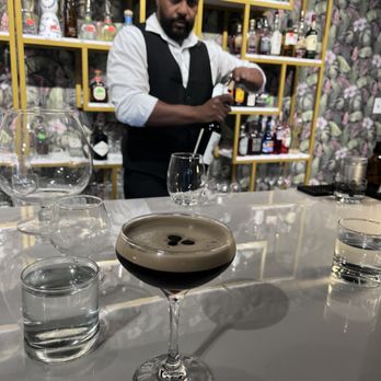 Sushi Rose - Ryan suggested I end our evening with an espresso, tequila martini.....YUM - Sushi Bars Near Me - Winston-Salem, North Carolina Sushi Rose - Ryan suggested I end our evening with an espresso, tequila martini.....YUM - Sushi Bars Near Me - Winston-Salem, North Carolina