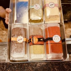 Golden Bowl - New mini Japanese cheesecakes are now available. Multiple flavors:    mango, vanilla, matcha, mocha, chocolate, strawberry