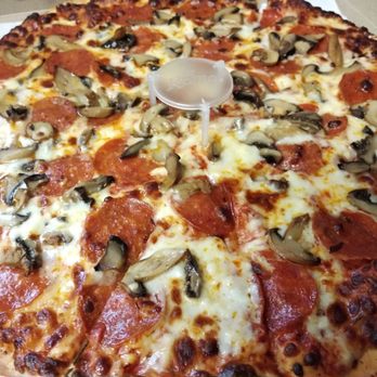 Pizza Pronto - Pepperoni and mushroom $6  Requested well done bake - Pizza Near Me - Columbus, Georgia