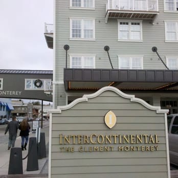 the C restaurant + bar - outside of restaurant InterContinental marquee... - Seafood Near Me - Monterey, California the C restaurant + bar - outside of restaurant InterContinental marquee... - Seafood Near Me - Monterey, California