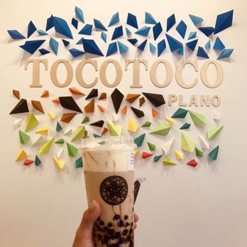 Rainbow Tea Shop - Toco milk tea with cream cheese - Desserts Near Me - Plano, Texas