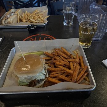 On The Rocks - The spread the Tucson burger is absolutely amazing.  Ask for an egg over easy on it to make it exceptionally amazing! - Bars Near Me - Tucson, Arizona
