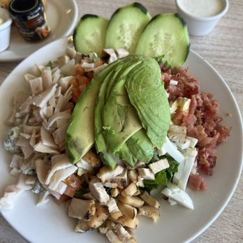 Bayside Bar - Cobb Salad (and I added chicken) - a great salad! - American Near Me - San Diego, California Bayside Bar - Cobb Salad (and I added chicken) - a great salad! - American Near Me - San Diego, California