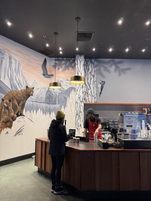 Starbucks at Yosemite Valley Lodge by null