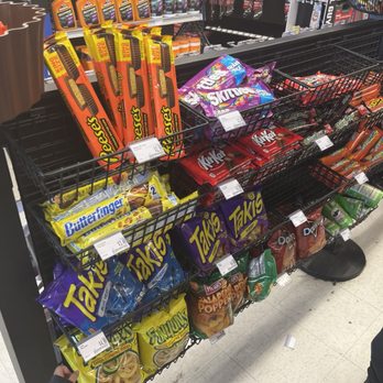 Autozone - Candy stand by check out line - Auto Parts & Supplies Near Me - Rialto, California