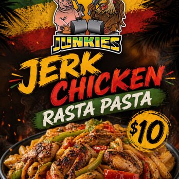 Jerk Junkies - Jerk chicken - Caribbean Near Me - Graham, North Carolina Jerk Junkies - Jerk chicken - Caribbean Near Me - Graham, North Carolina