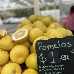 West Coast Farmers Market - Pomelos at Cupertino's Farmer's Market