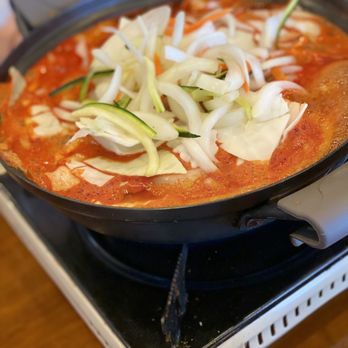 The Basac - Spicy rice cake with noodles - Korean Near Me - Flushing, New York