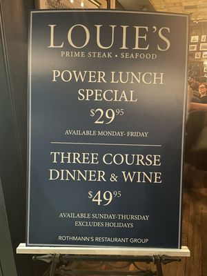 Menu photo 3 Louie's Port Washington, NY Menu photo 3 Louie's Port Washington, NY