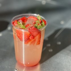 Strawberry Lychee Lemonade