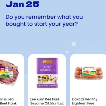 Weee - My 1st oder in 2025 was at the end of Jan - International Grocery Near Me - Fremont, California Weee - My 1st oder in 2025 was at the end of Jan - International Grocery Near Me - Fremont, California