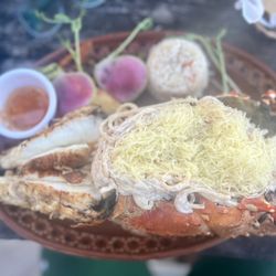 La Buena Vida - Lobster with shrimp pasta dinner
