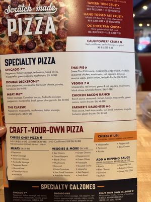 Menu photo 6 Old Chicago Pizza + Taproom Chandler, AZ