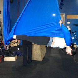 My friend's first class and she nailed the "vampire" move