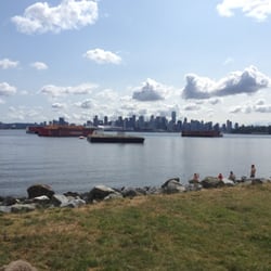 Harbourside Beach - View of downtown from the beach.