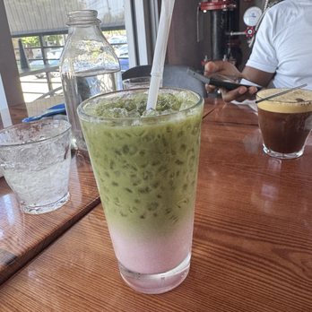 Bearcat Cafe - Strawberry Matcha - Breakfast & Brunch Near Me - New Orleans, Louisiana