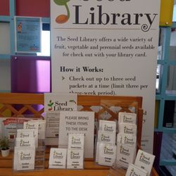 Acacia Library - This branch always has seeds! Some branches run out faster than others, but Acacia is always stocked. :)