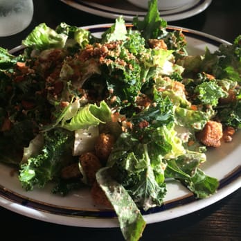 MeeT on Main - Organic Kale & Romaine Caear; house-made coupons and coconut bacon - Comfort Food Near Me - Vancouver, British Columbia MeeT on Main - Organic Kale & Romaine Caear; house-made coupons and coconut bacon - Comfort Food Near Me - Vancouver, British Columbia