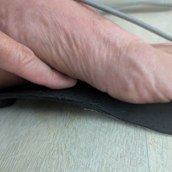 Temecula Valley Podiatry - Specifically ordered insert for arch support. The insert is almost flat. The heal would make the shoe fit uncomfortably. $480? - Podiatrists Near Me - Temecula, California Temecula Valley Podiatry - Specifically ordered insert for arch support. The insert is almost flat. The heal would make the shoe fit uncomfortably. $480? - Podiatrists Near Me - Temecula, California