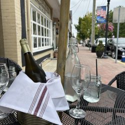 Pizzeria Manninos - View of the cutest Main Street- byob