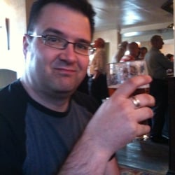 The Dove - Kevin's first ever pint of Real Ale, in the perfect setting!