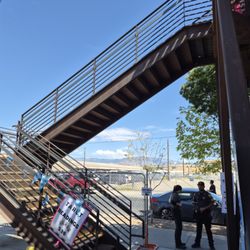 Marble Brewery - Outside stairs