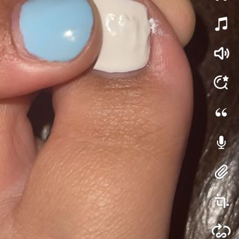 Cosmo Nail Spa - polish air bubble with polish leaking - Nail Salons Near Me - Spring Hill, Florida Cosmo Nail Spa - polish air bubble with polish leaking - Nail Salons Near Me - Spring Hill, Florida