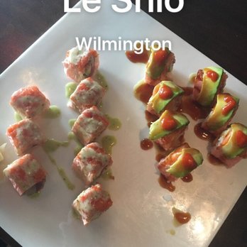Le Shio - Th left is pepper tuna (ps the onion is perfect), the right is the Han roll. Recommend both, Han was our close fav - Asian Fusion Near Me - Wilmington, Delaware Le Shio - Th left is pepper tuna (ps the onion is perfect), the right is the Han roll. Recommend both, Han was our close fav - Asian Fusion Near Me - Wilmington, Delaware