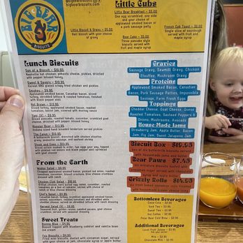 Big Bear Biscuits - Menu - Breakfast & Brunch Near Me - Indianapolis, Indiana