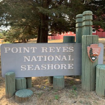 Bear Valley Visitor Center - This Point Reyes National Seashore sign is at the entrance to the Bear Valley Visitor Center. - Visitor Centers Near Me - Point Reyes Station, California