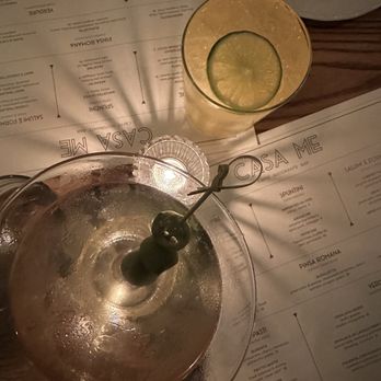 Casa Me - Menu and dirty martini - Italian Near Me - Westport, Connecticut Casa Me - Menu and dirty martini - Italian Near Me - Westport, Connecticut