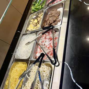 Kingdom Buffet - They have a ramen station where you can fill a bowl and then they cook it and make it into soup!  (Photo by Deanna Troy Travels) - Buffets Near Me - Newington, Connecticut