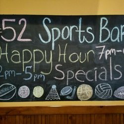#52 Sports Bar and Kitchen - Weekday happy specials!