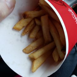 Wendy's - Fries, hot, crisp & perfect