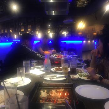 Bon KBBQ - Cooking during the birthday celebration before Covid. - Korean Near Me - Arlington, Texas