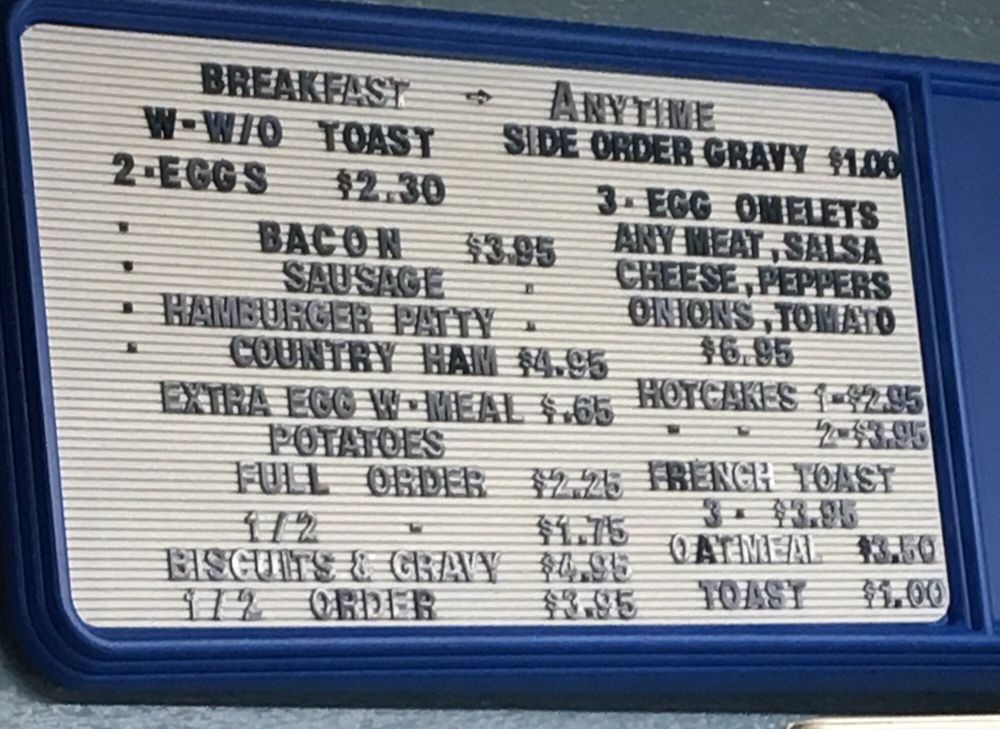 Food from Joan's Drive-In