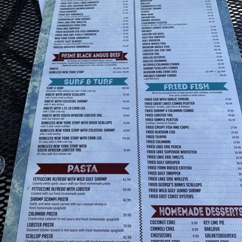 Boston Fish Market - Other side of current menu - Seafood Near Me - Des Plaines, Illinois Boston Fish Market - Other side of current menu - Seafood Near Me - Des Plaines, Illinois