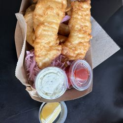 The District Fishwife - Fish and chips