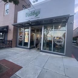 Exterior outside entrance of Daddy Ji Finest Indian Cuisine - Out front - Claremont, California Exterior outside entrance of Daddy Ji Finest Indian Cuisine - Out front - Claremont, California