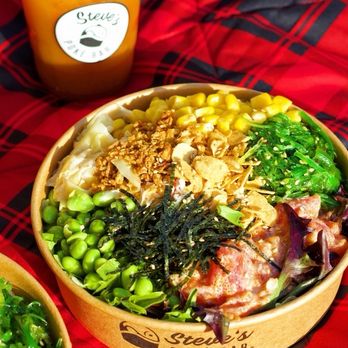 Steve's Poke Bar - Steve's ono ahi tuna bowl - Seafood Near Me - Burnaby, British Columbia