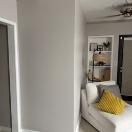 AFTER Closet from living room AFTER Closet from living room