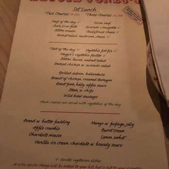 Maggie Jones's - British Near Me - London, XGL