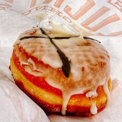 Lucky's Doughnuts - Matcha Bismarck 4.75