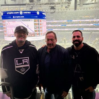 Crypto Arena - The Boys in our Suite! GKG!!! - Stadiums & Arenas Near Me - Los Angeles, California