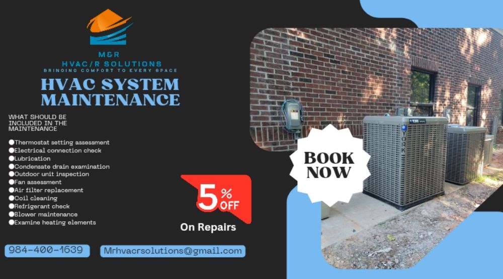 Slide of M&R HVACR Solutions