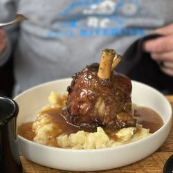 River Edge Resort & Steakhouse - Pork Osso Bucco