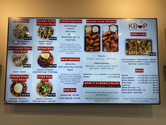 Menu photo 8 KBOP Korean Kitchen Monrovia, CA