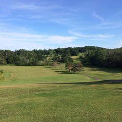 Goose River Golf Course - View from tee box, hole #1