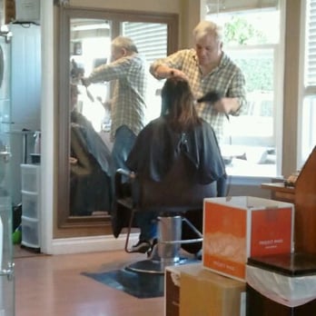 Studio 55 Salon - Curtis hard at work - Hair Salons Near Me - Pasadena, California Studio 55 Salon - Curtis hard at work - Hair Salons Near Me - Pasadena, California