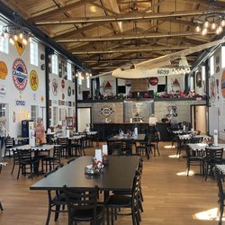 Barry's Car Barn - The bar area in the upstairs newly open bar and grill.